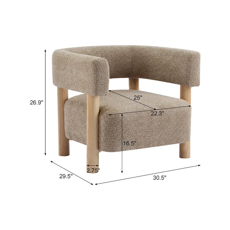 Fauteuil Bouclé, une place, plusieurs couleurs