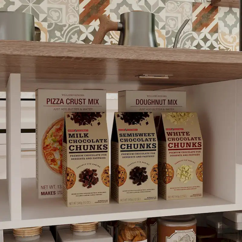 Desserte de cuisine blanche à roulettes avec plateau rabattable, 2 tiroirs et 2 placards, utilisation par 1 personne