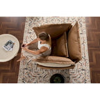 Fauteuil d'appoint surdimensionné en chenille orange, une place