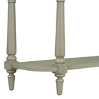 Console étroite vintage avec tiroir et étagère, 1 personne (gris/blanc/beige/bleu marine)