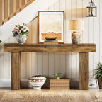 Console marron, style rustique, montage par 1 personne