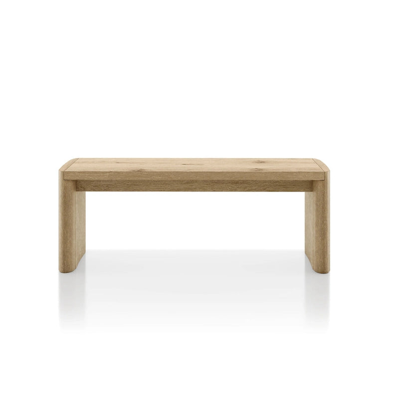 Banc de salle à manger en chêne, 2 places, 129,5 cm