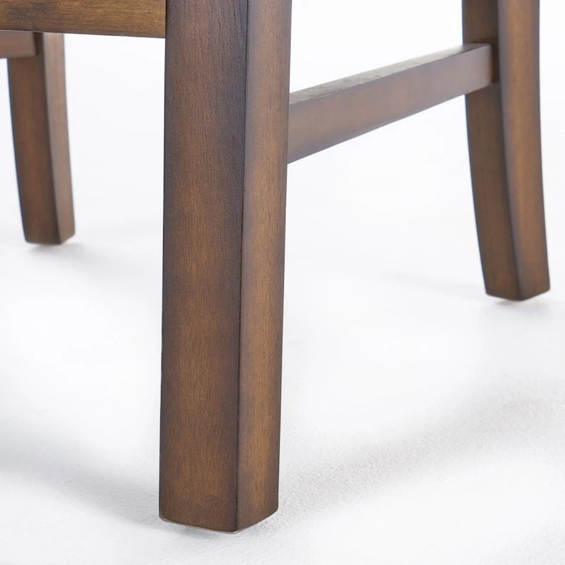 Fauteuil d'appoint contemporain en tissu marron et naturel, pièce unique