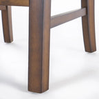 Fauteuil d'appoint contemporain en tissu marron et naturel, pièce unique