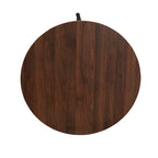 Table basse ronde stratifiée Ashwood / Chêne noir / Chêne côtier / Ardoise / Noyer / Blanche, simple