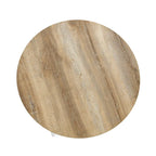 Table basse ronde stratifiée Ashwood / Chêne noir / Chêne côtier / Ardoise / Noyer / Blanche, simple