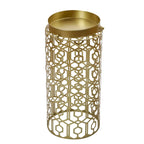 Support de Parapluie / Table d'appoint en Métal Champagne, Simple