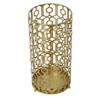 Support de Parapluie / Table d'appoint en Métal Champagne, Simple