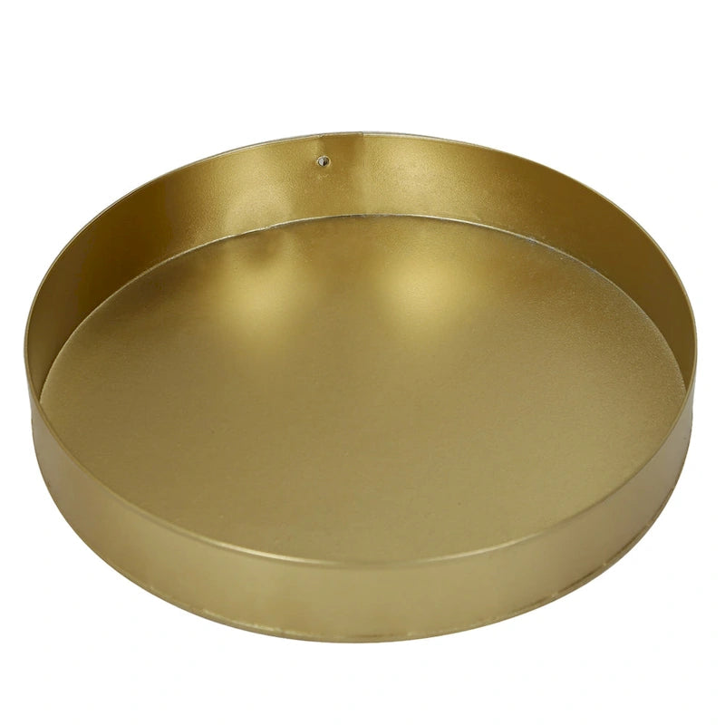 Support de Parapluie / Table d'appoint en Métal Champagne, Simple
